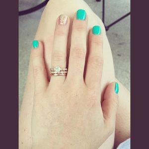 Rose Gold Morganite Engagement Ring
